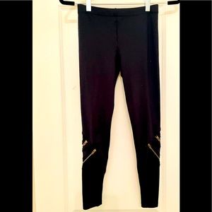 David Lerner leggings with zips XS